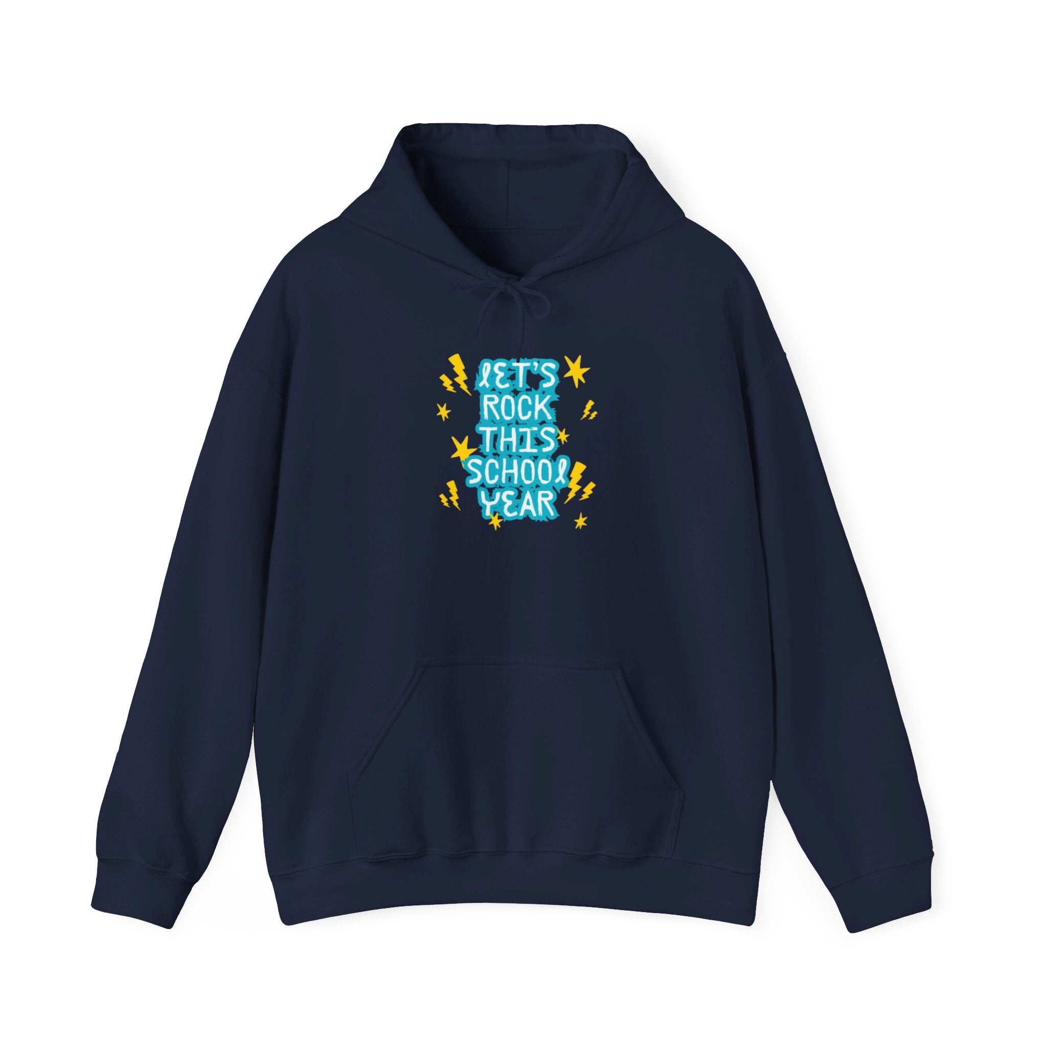 Let's Rock This School Year Unisex Heavy Blend™ Hooded Sweatshirt