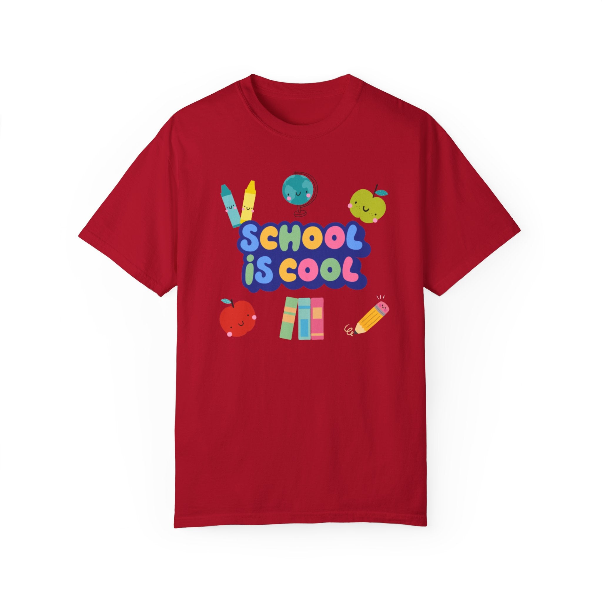 School Is Cool Unisex Garment-Dyed T-shirt