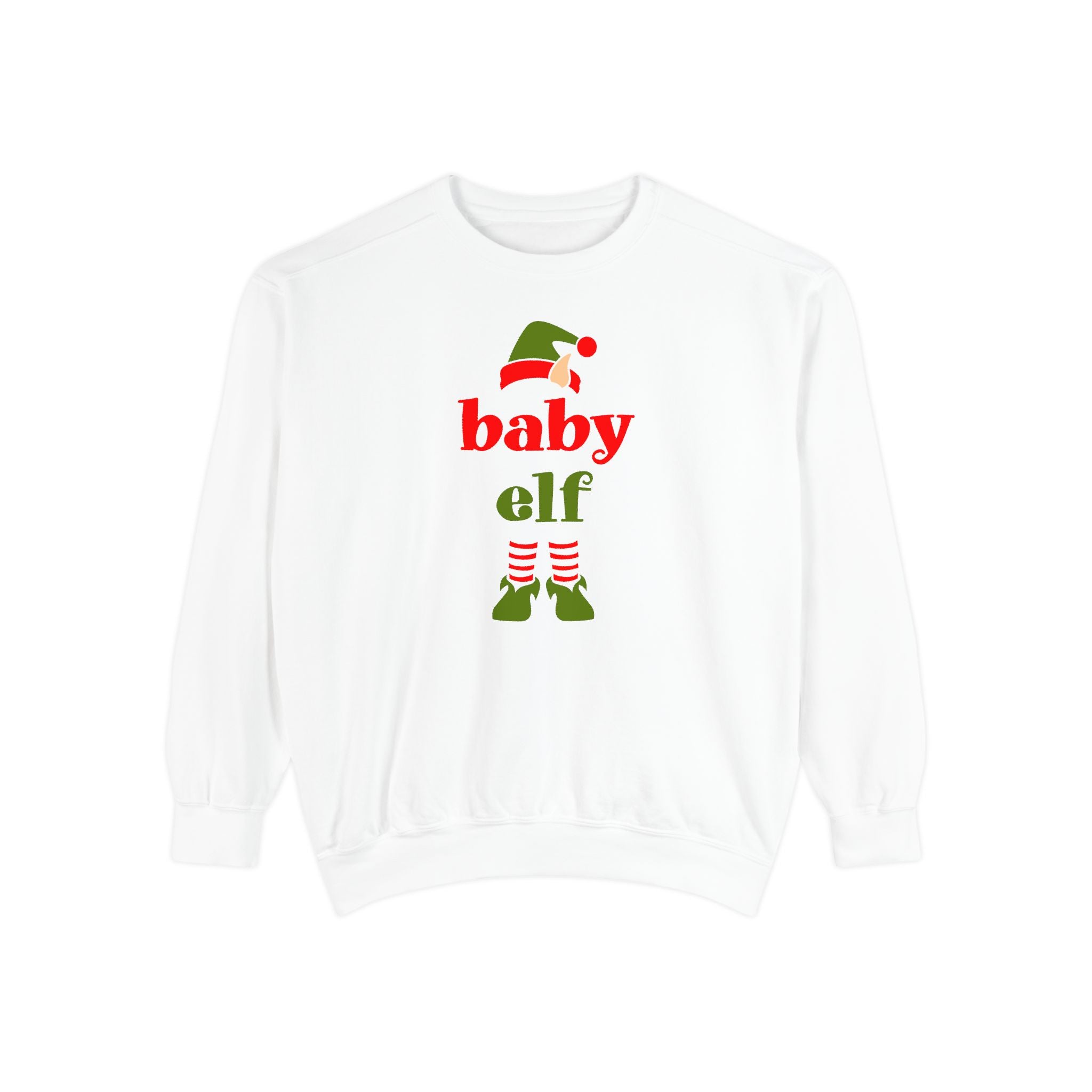 Baby Elf Unisex Garment-Dyed Sweatshirt