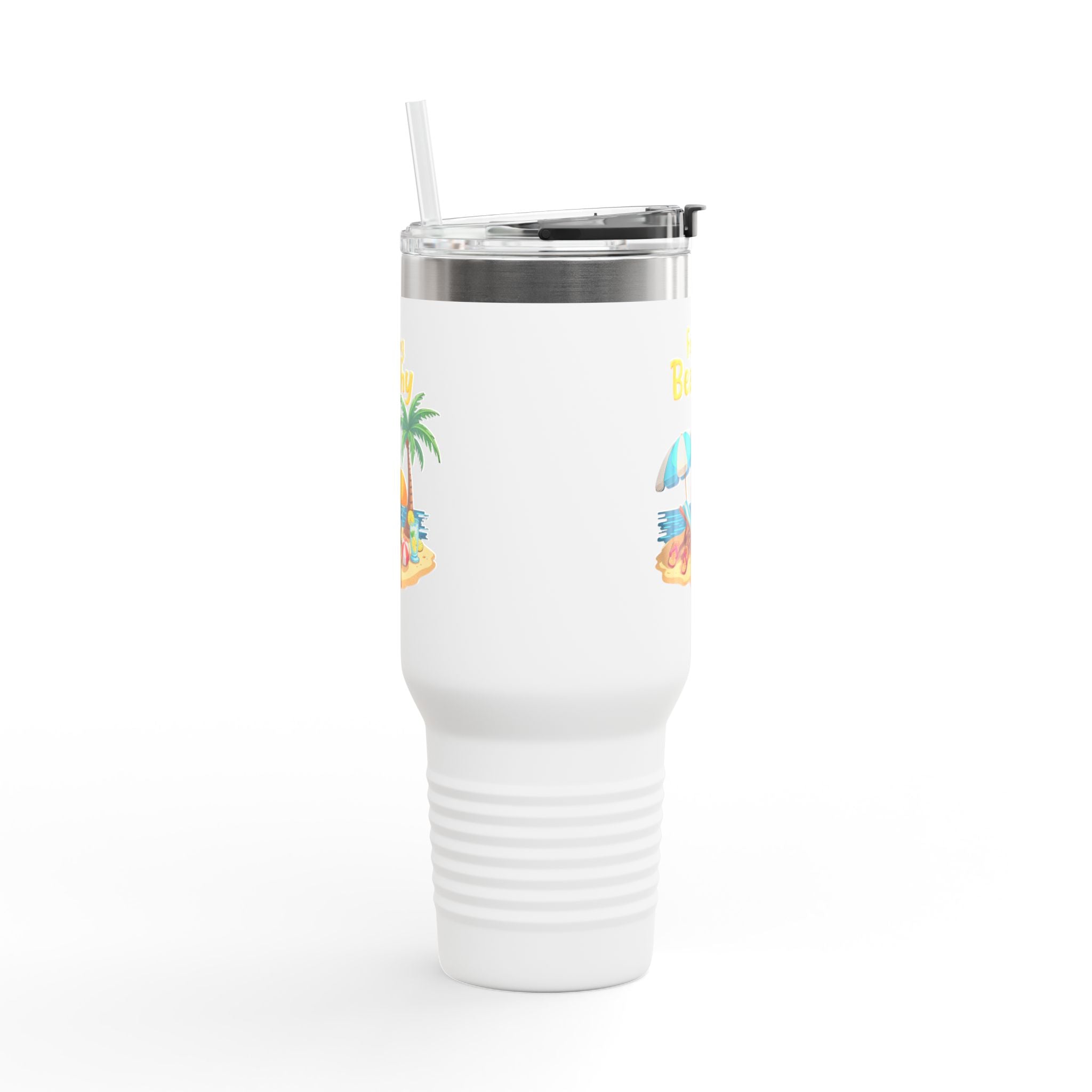 Feeling Beachy Insulated Travel Mug, 40oz