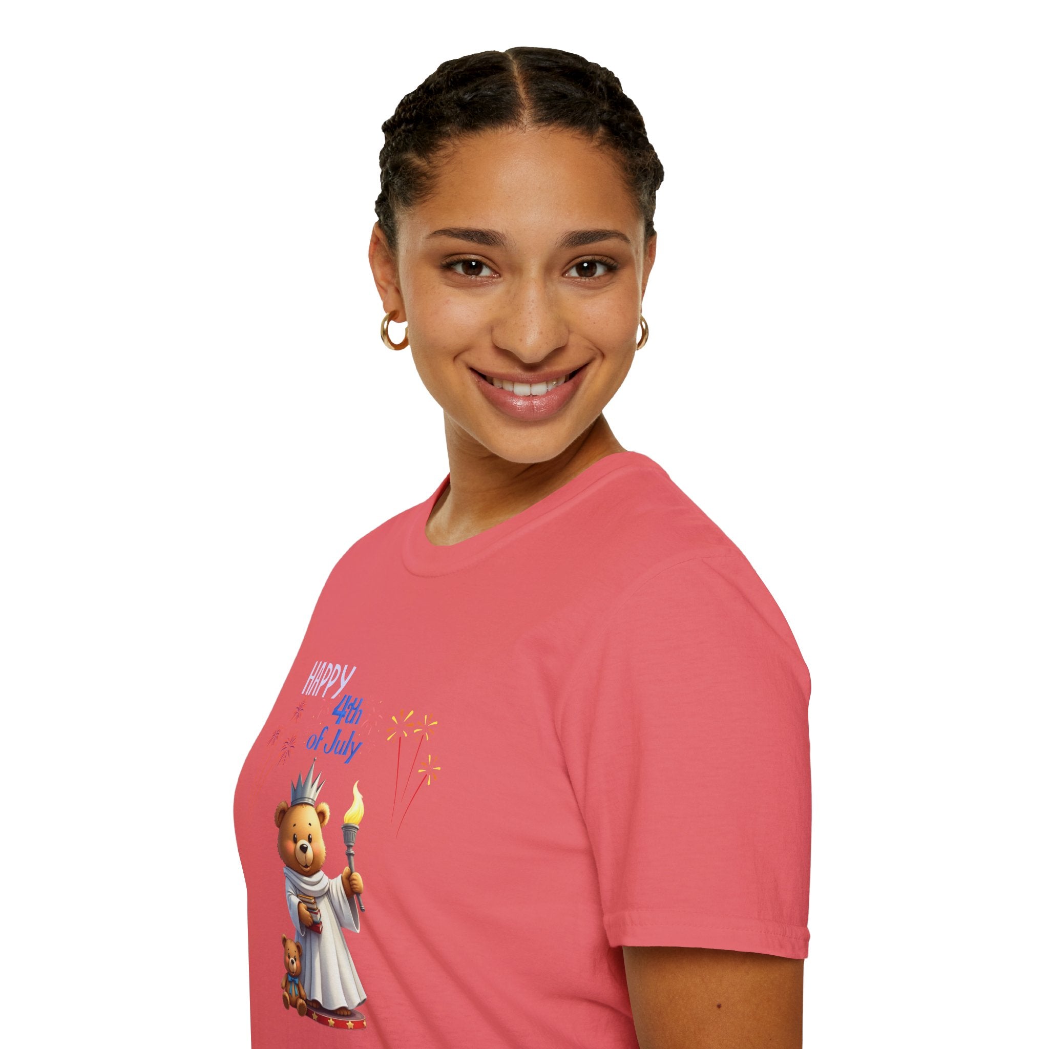Lady Liberty Unisex Softstyle T-Shirt