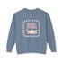 Hoppy Easter Unisex Lightweight Crewneck Sweatshirt