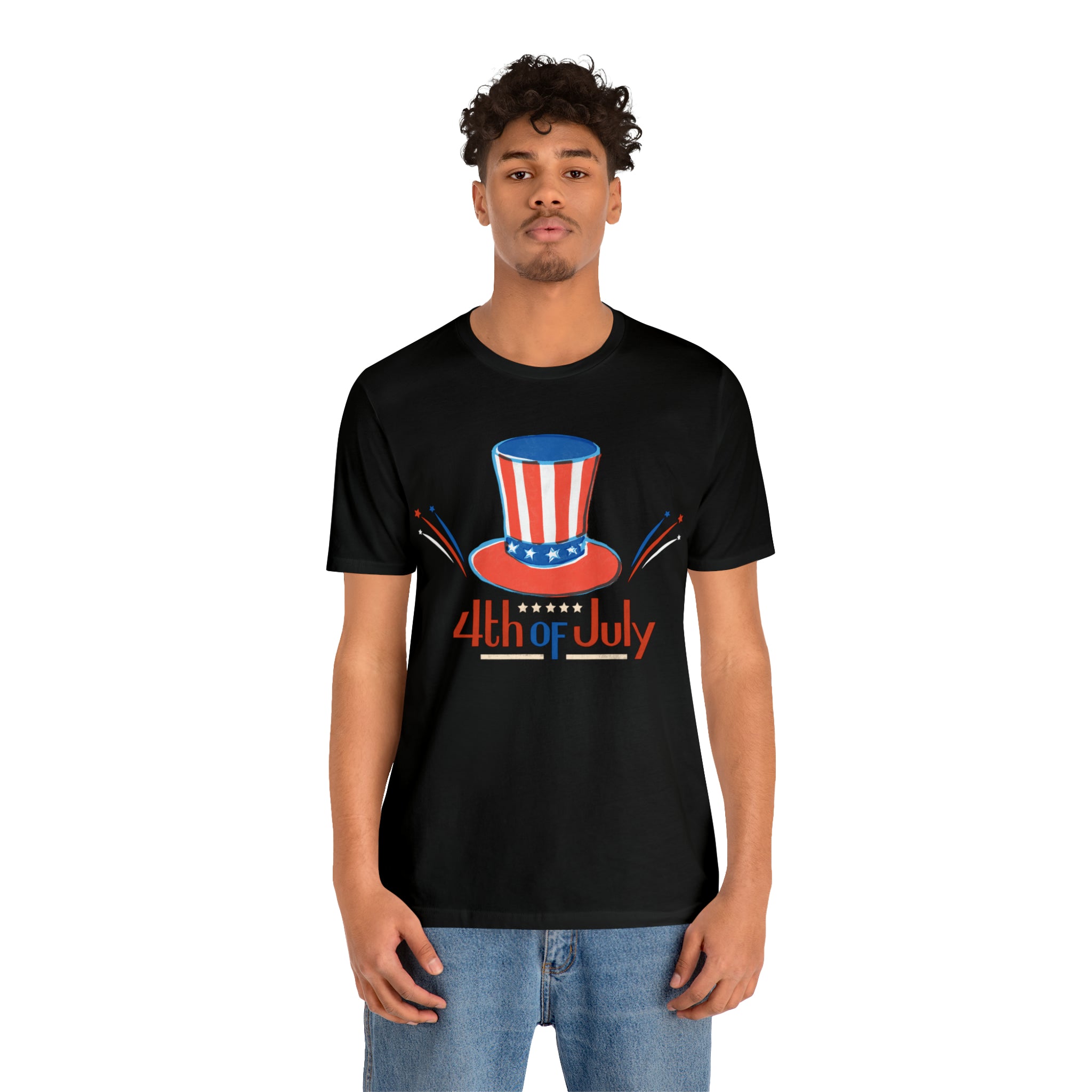 4th Of July Unisex Jersey Short Sleeve Tee