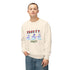 Frosty Party Unisex Lightweight Crewneck Sweatshirt