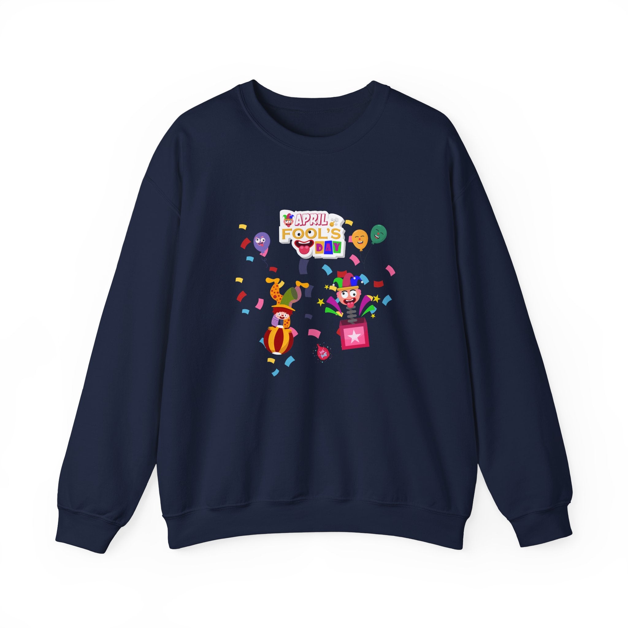 All April Fool's Day Fun Unisex Crewneck Sweatshirt