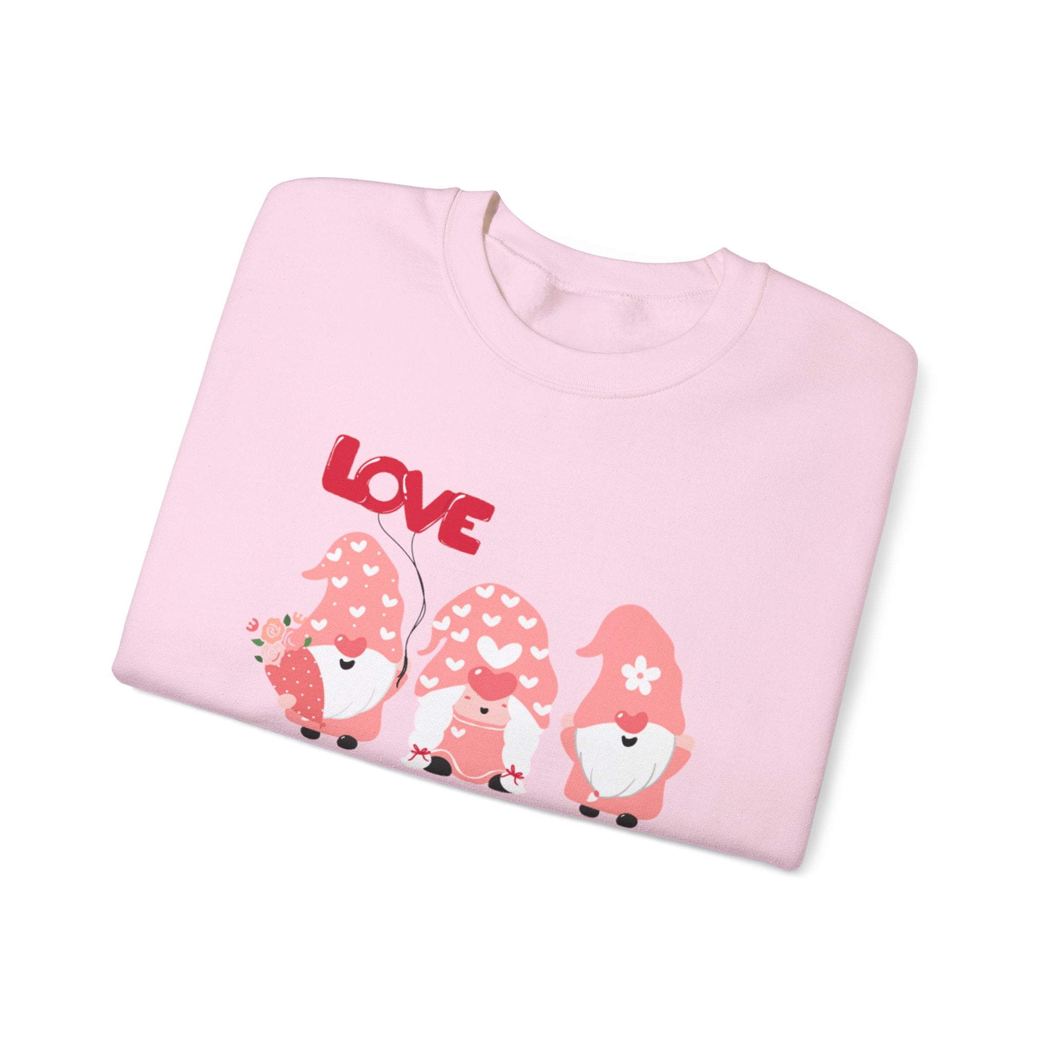 Love Gnome Day Unisex Heavy Blend™ Crewneck Sweatshirt