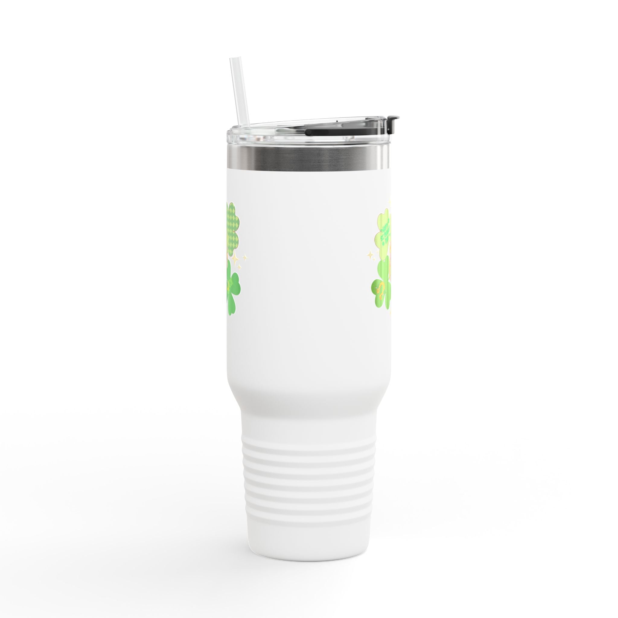 Retro St. Paddy's Day Insulated Travel Mug
