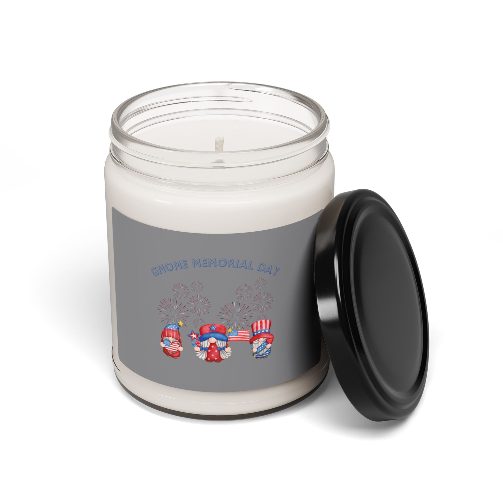 Gnome Memorial Day Scented Candle