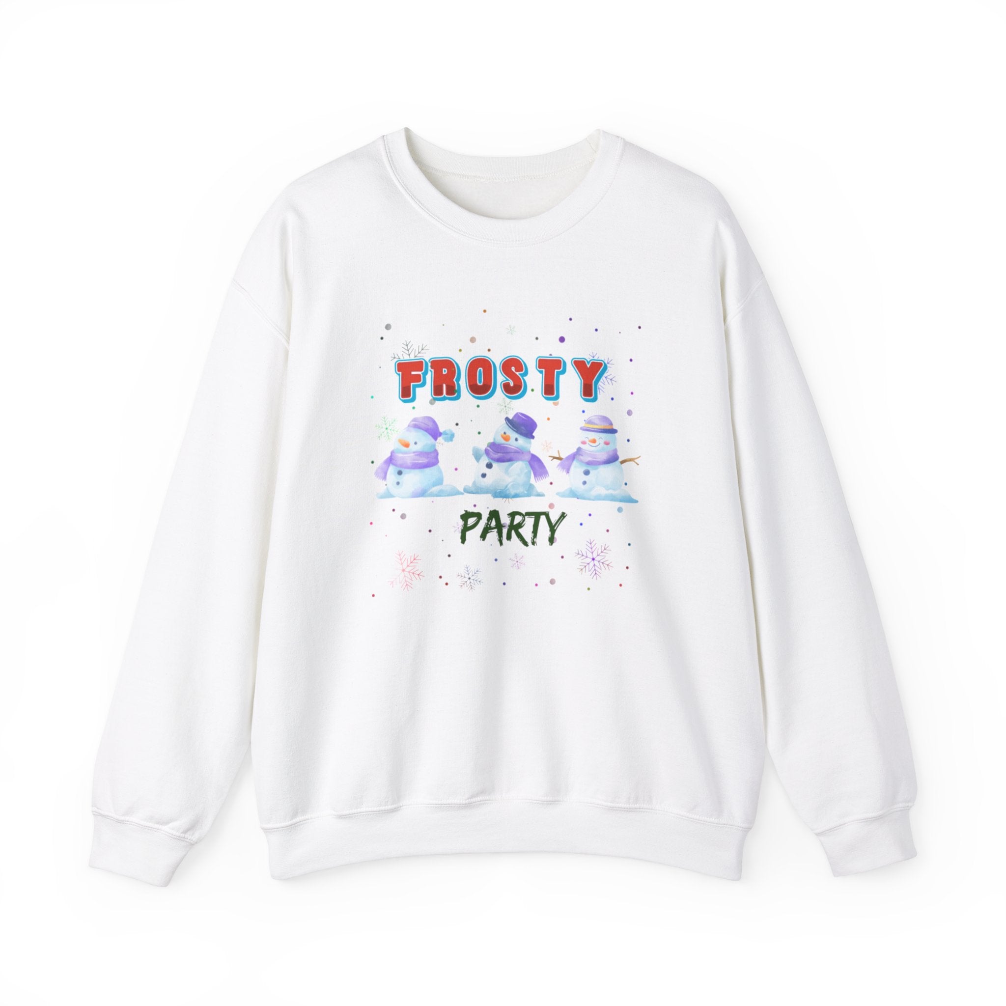 Frosty Party Unisex Heavy Blend™ Crewneck Sweatshirt