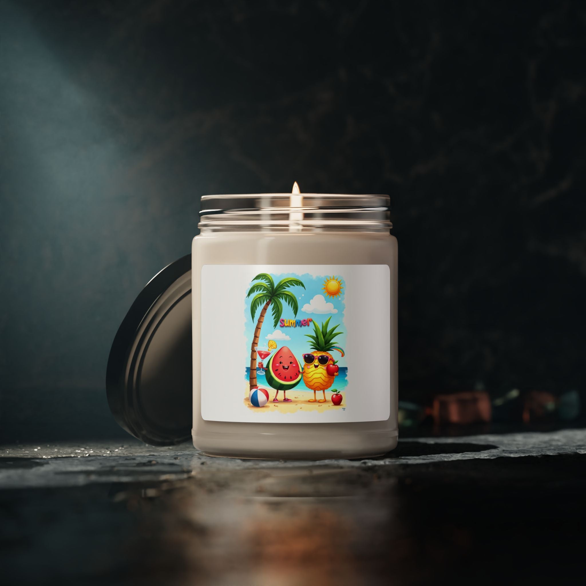 Summer Cool Scented Soy Candle