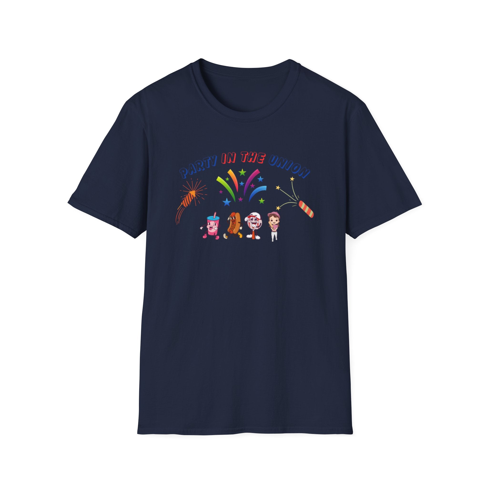 Party In The Union Unisex Softstyle T-Shirt
