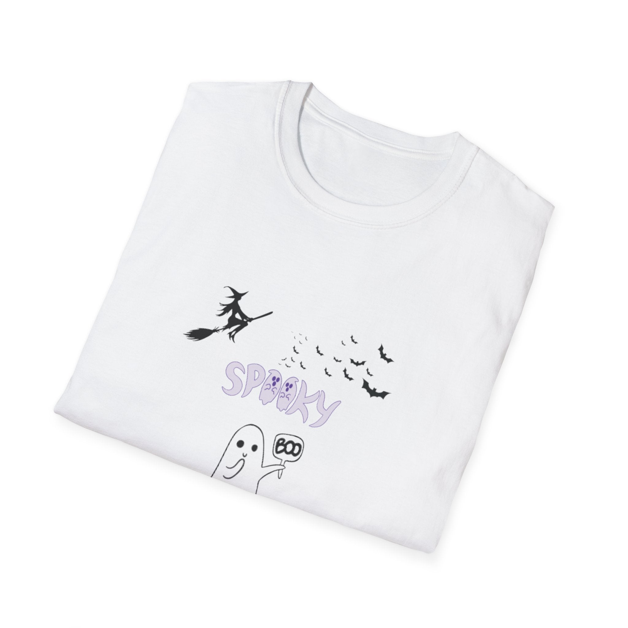 Spooky Boo Unisex Softstyle T-Shirt