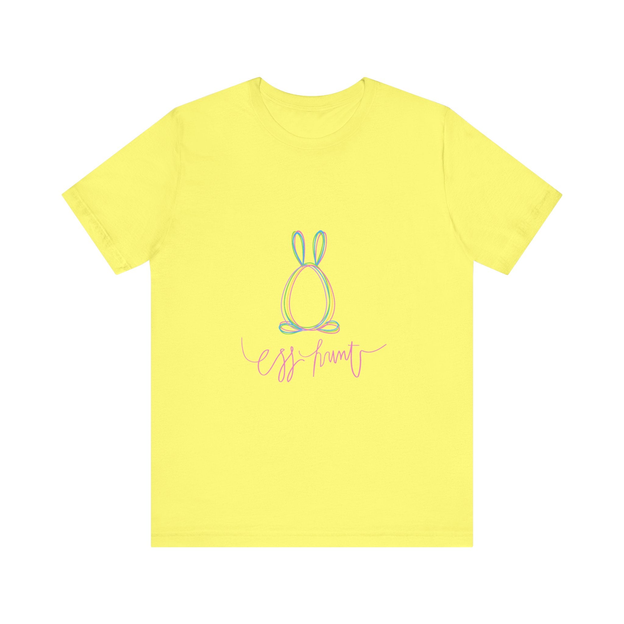 Egg Hunt Unisex Jersey Short Sleeve Tee