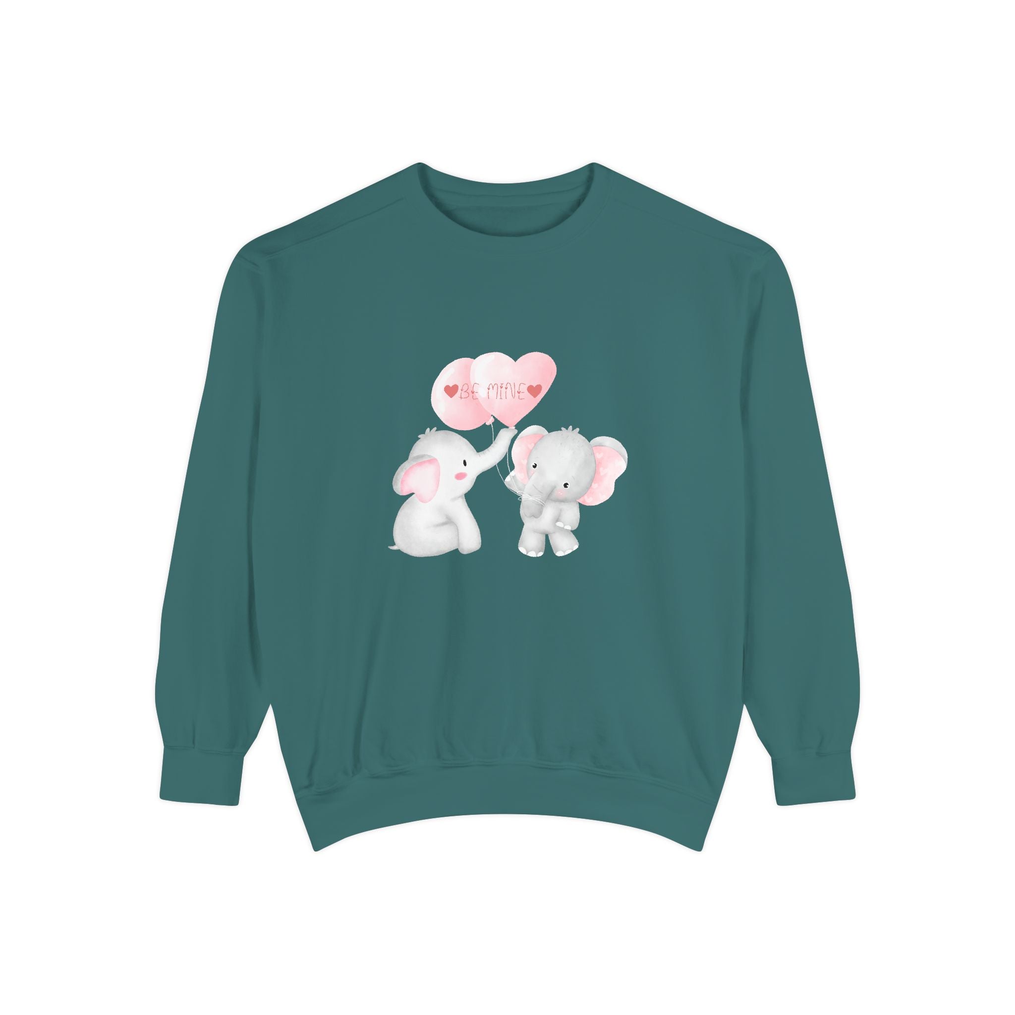 Be Mine Love Unisex Garment-Dyed Sweatshirt