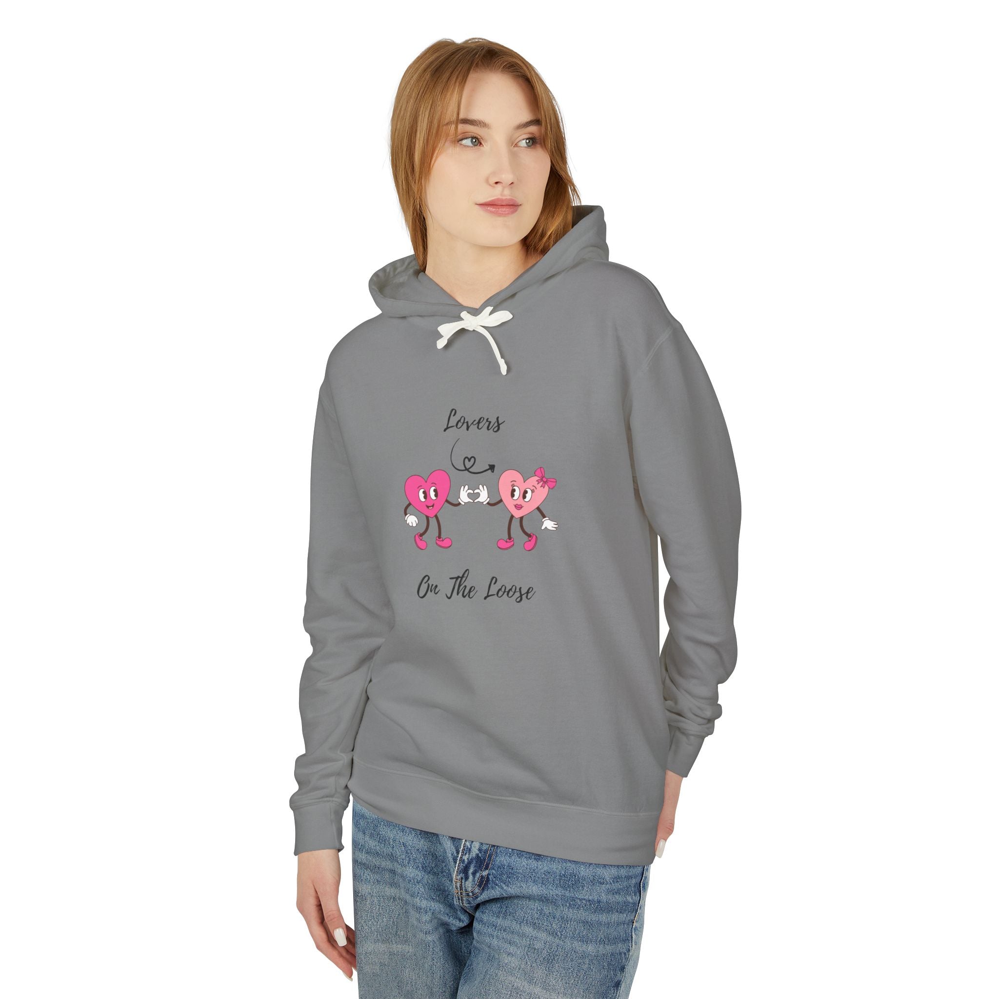 Lovers On The Loose Unisex Lightweight Hooded Sweatshirt
