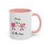 Lovers On The Loose Accent Coffee Mug (11, 15oz)