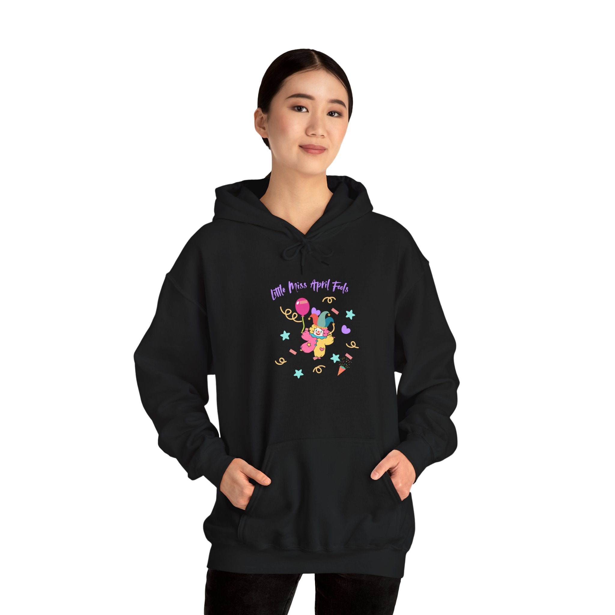 Little Miss April Fool's Day Playful Celebration Unisex Hoodie