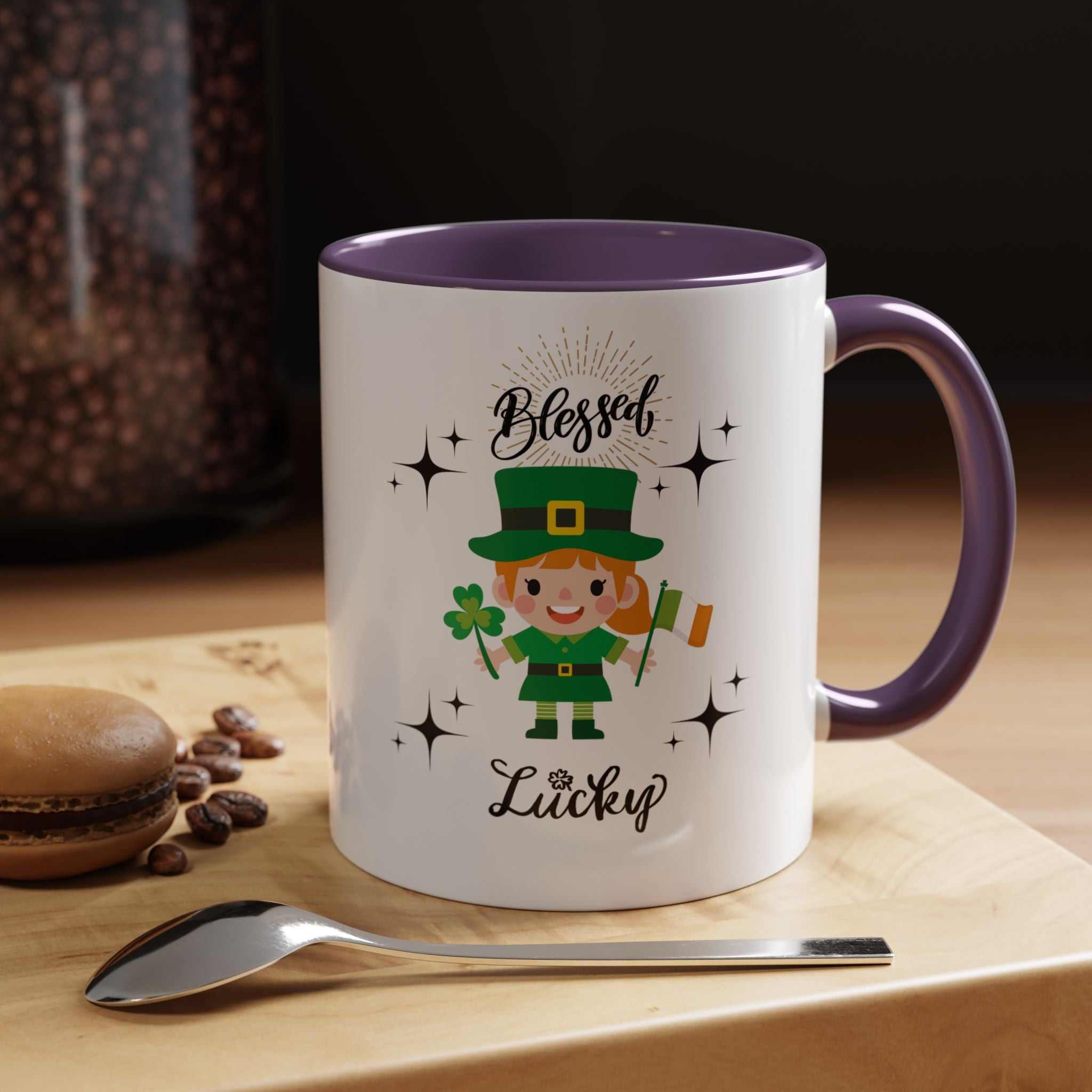 Blessed & Lucky St. Patrick's Day Coffee Mug