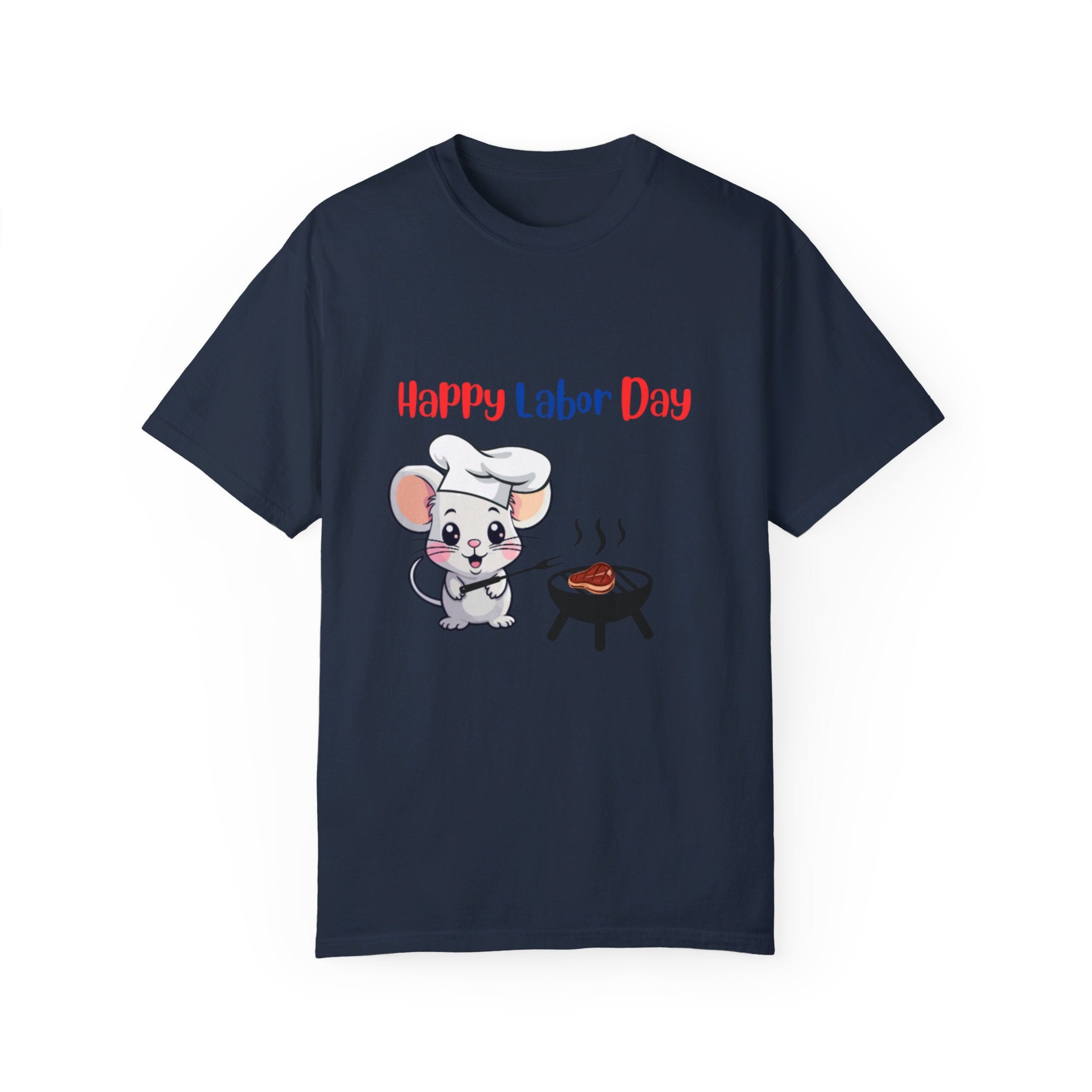 Labor Day Cookout Unisex Garment-Dyed T-shirt