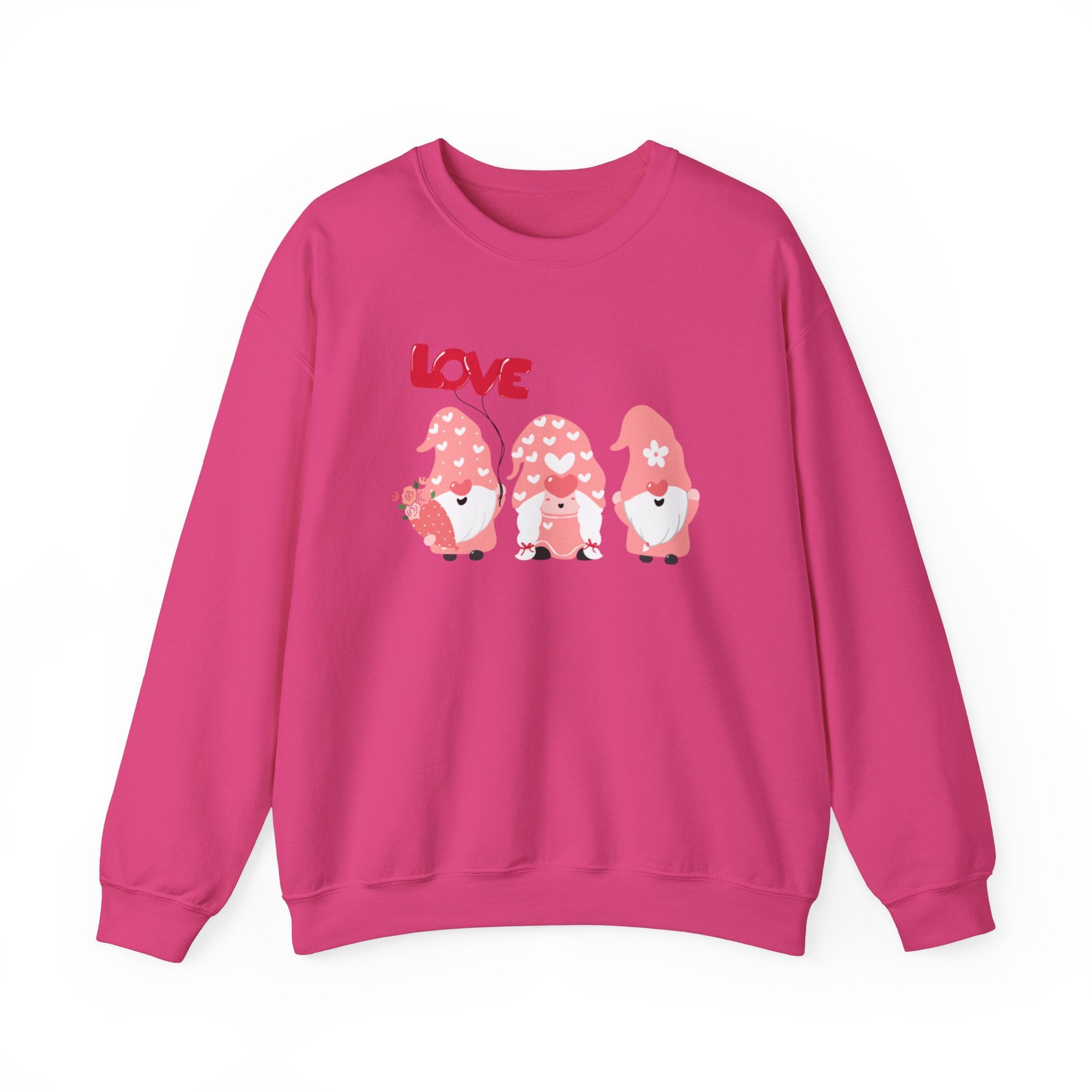 Love Gnome Day Unisex Heavy Blend™ Crewneck Sweatshirt