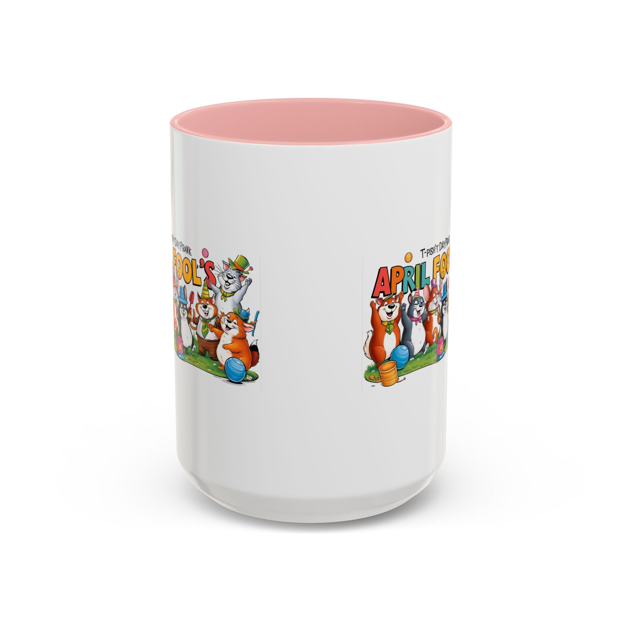 T-Pish'-T Day Prank Accent Coffee Mug
