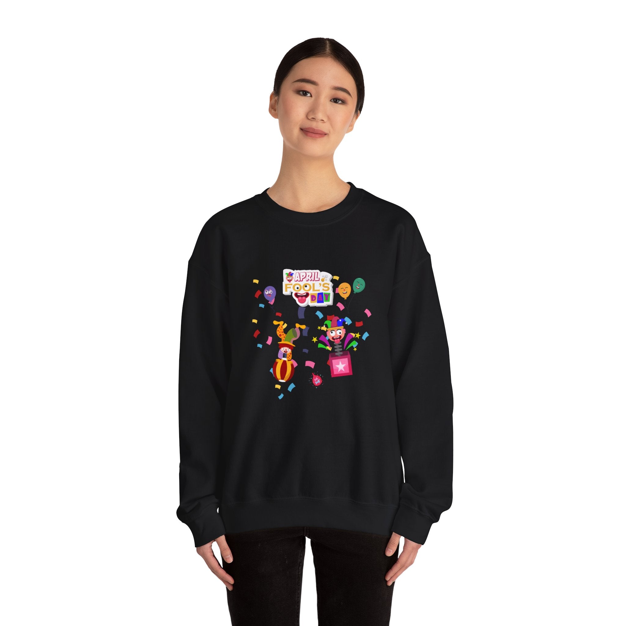 All April Fool's Day Fun Unisex Crewneck Sweatshirt