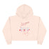 My Bunny Valentine Crop Hoodie