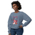 Gnome Valentine's Day Unisex Lightweight Crewneck Sweatshirt