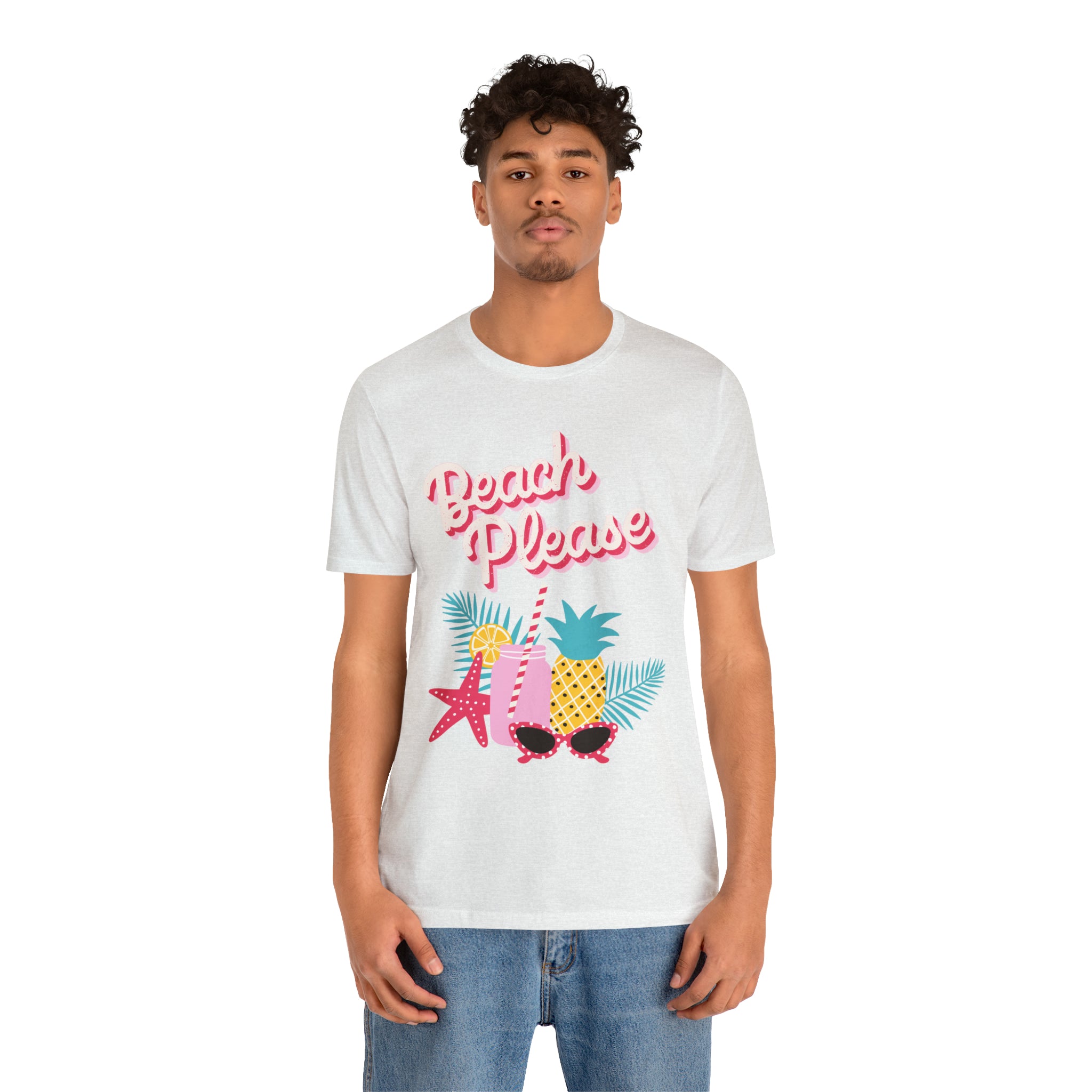 Beach Please Unisex Jersey Short Sleeve Tee