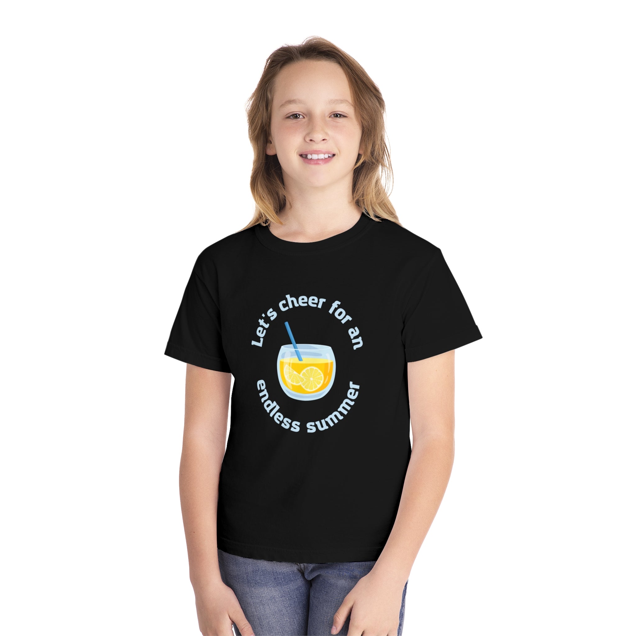 Let's Cheer For An Endless Summer Youth Midweight Tee