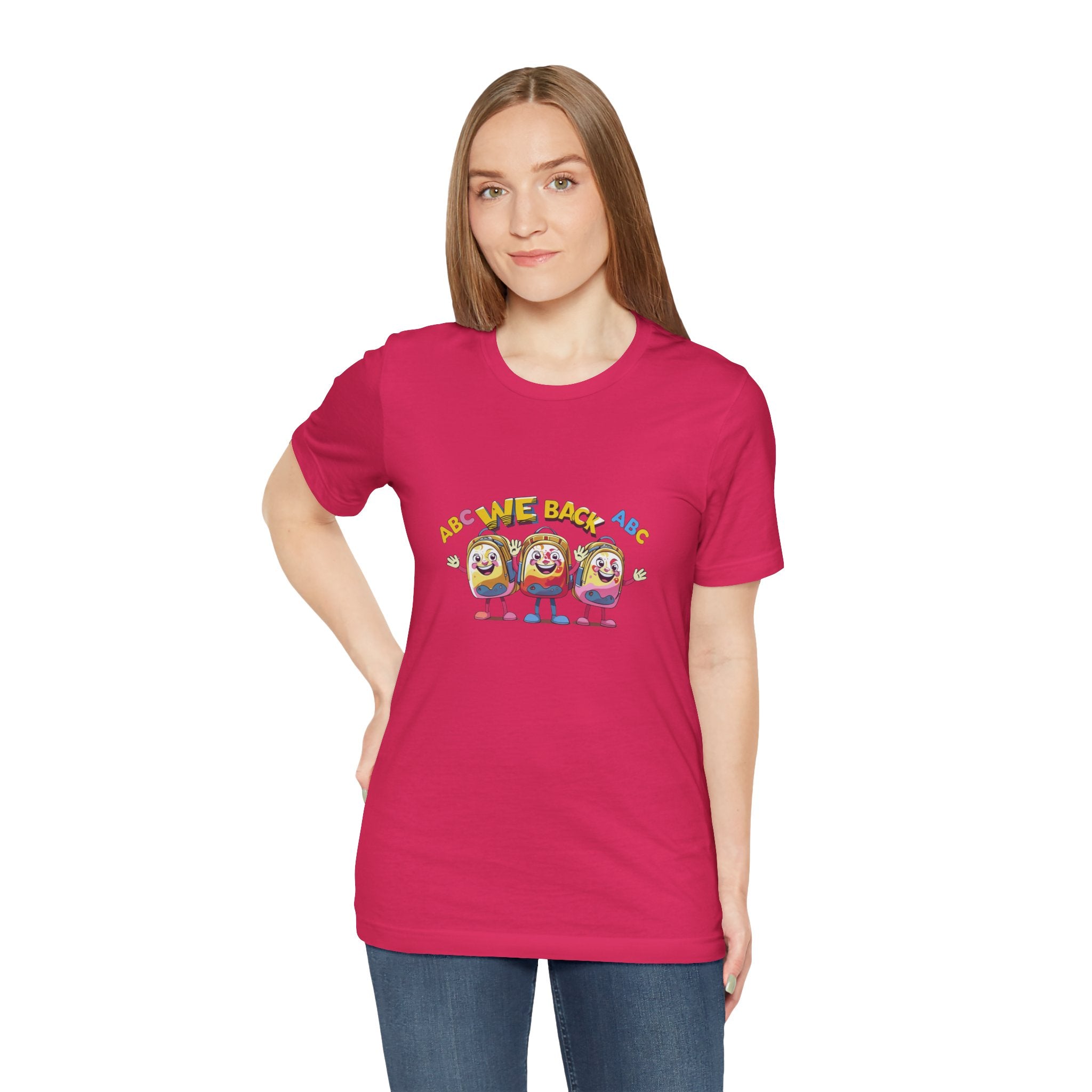 We Back Unisex Jersey Short Sleeve Tee