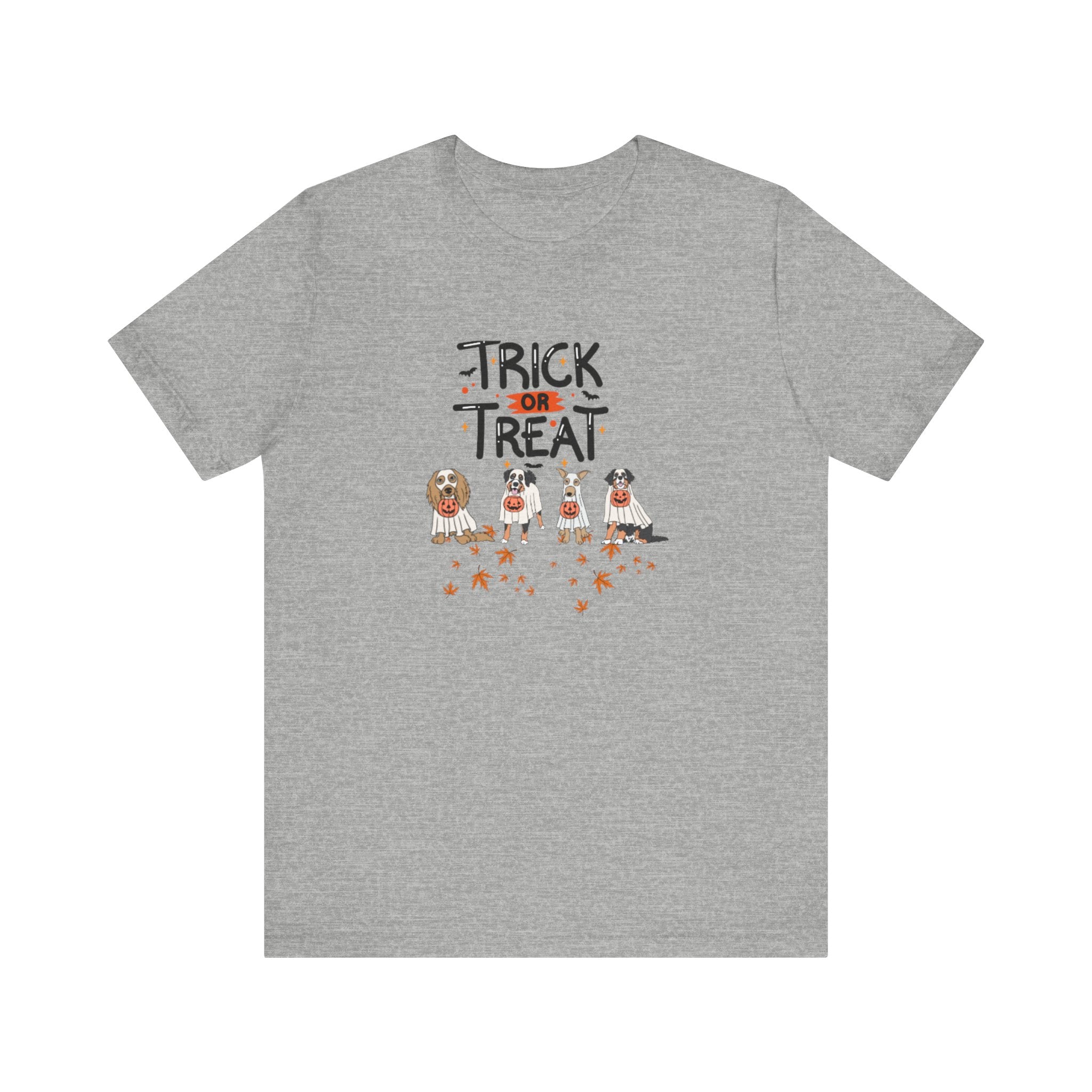 Pooch Trick or Treat Unisex Jersey Short Sleeve Tee