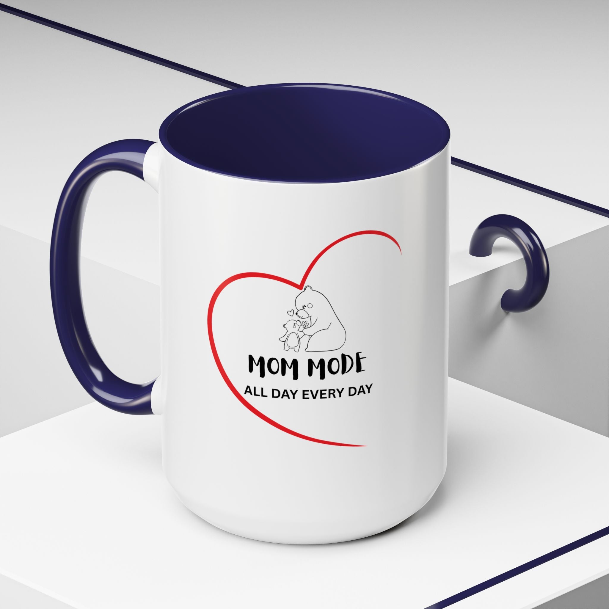 Mom Mode Coffee Mug - 11/15oz Accent Mug