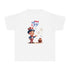 Uncle Sam Happy 4th of July Youth Midweight Tee