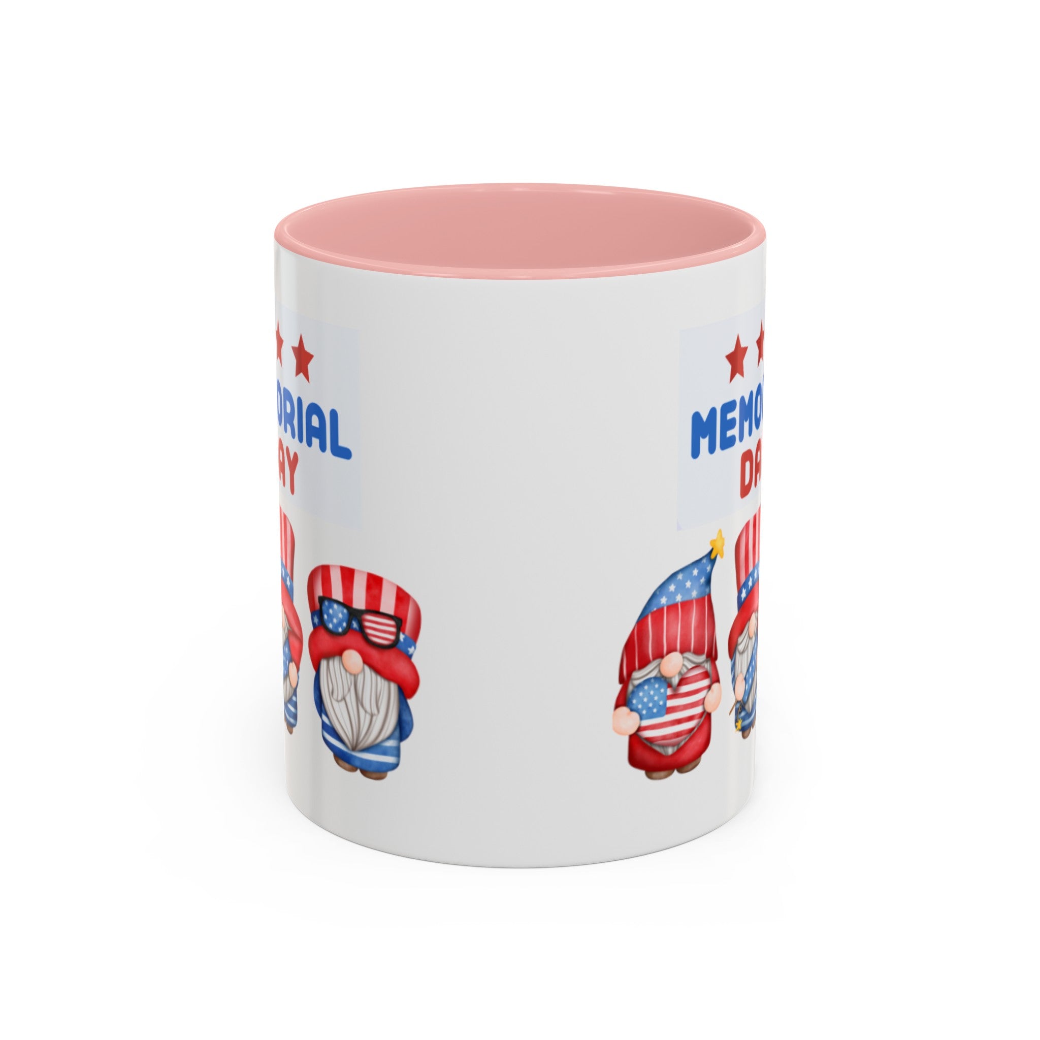 Happy Tribute Day Gnome Accent Coffee Mug (11, 15oz)