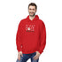 Santa Claus Loves Christmas Unisex Midweight Softstyle Fleece Hoodie
