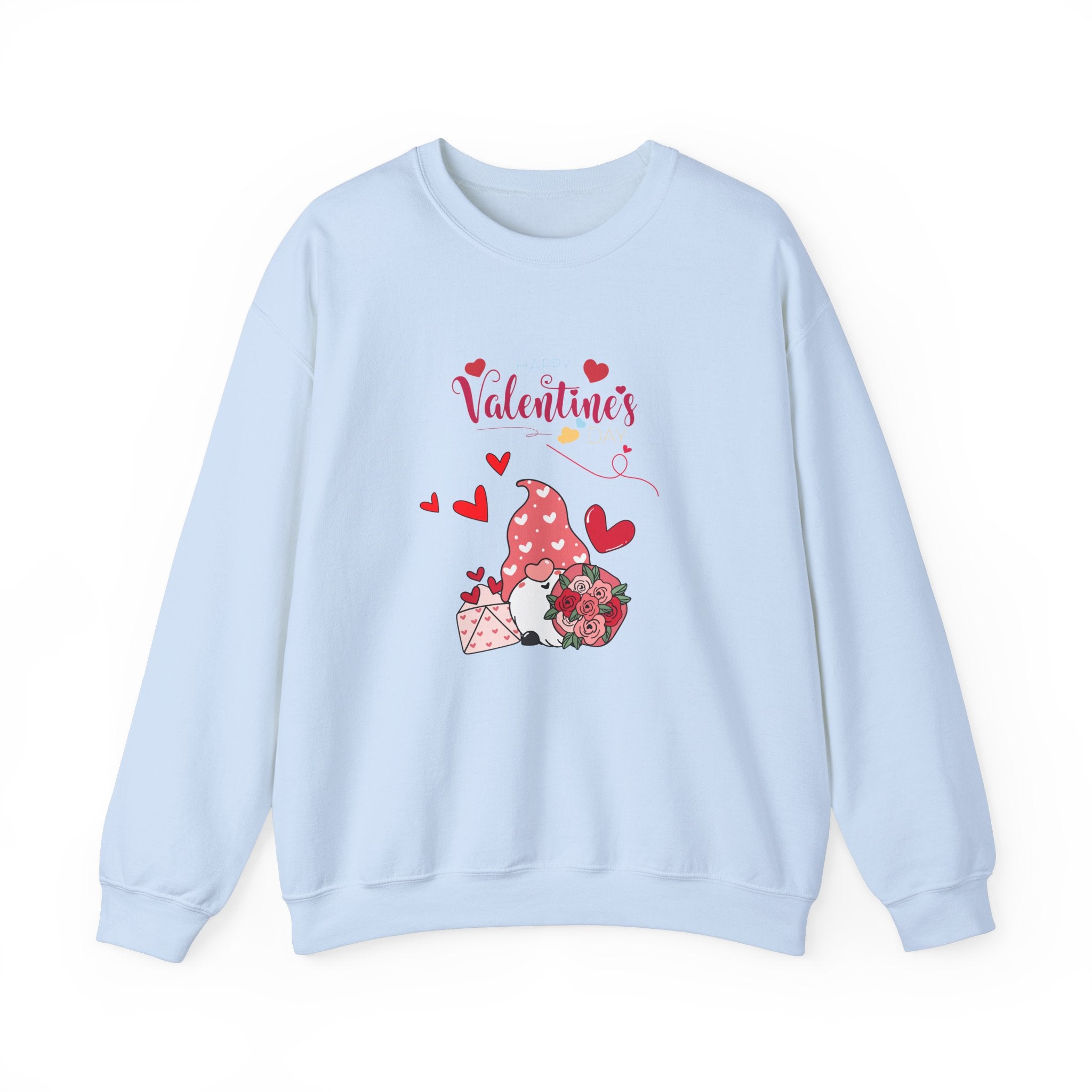 Gnome Valentine's Day Unisex Heavy Blend™ Crewneck Sweatshirt