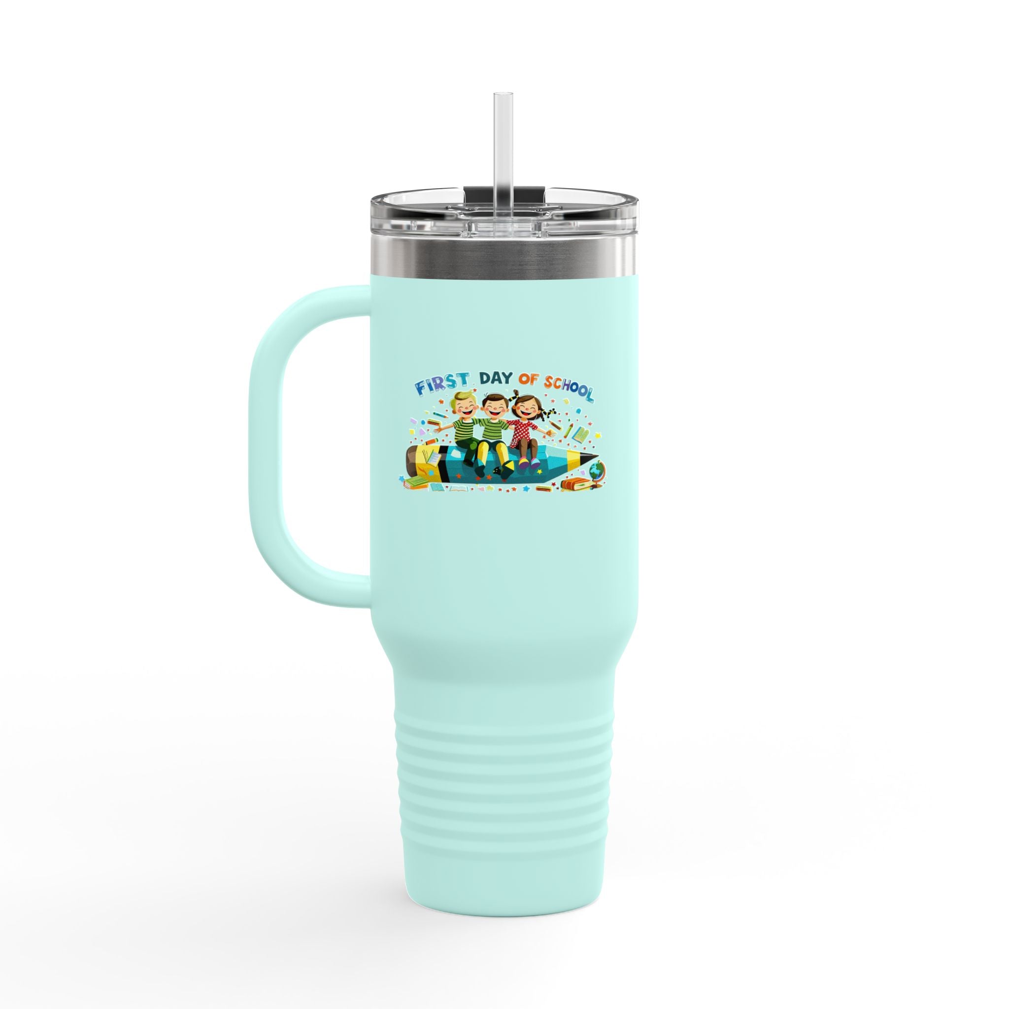 First Day of School Insulated Travel Mug for Students