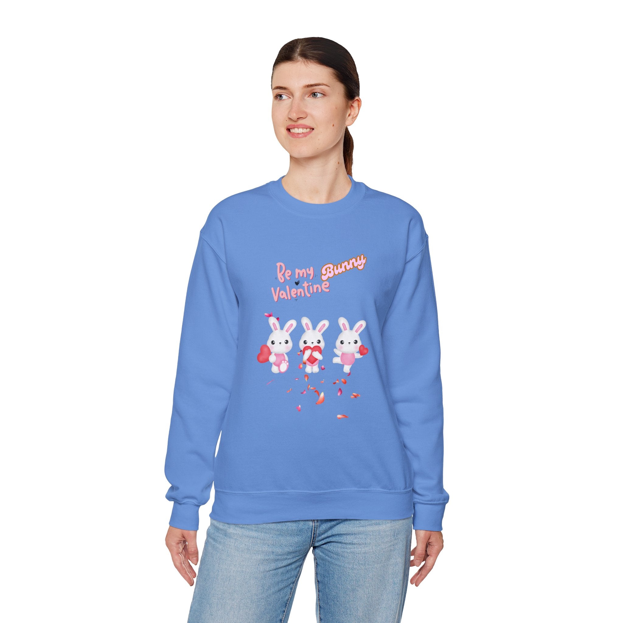 My Bunny Valentine Unisex Heavy Blend™ Crewneck Sweatshirt