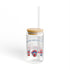 Gnome Memorial Day Sipper Glass, 16oz