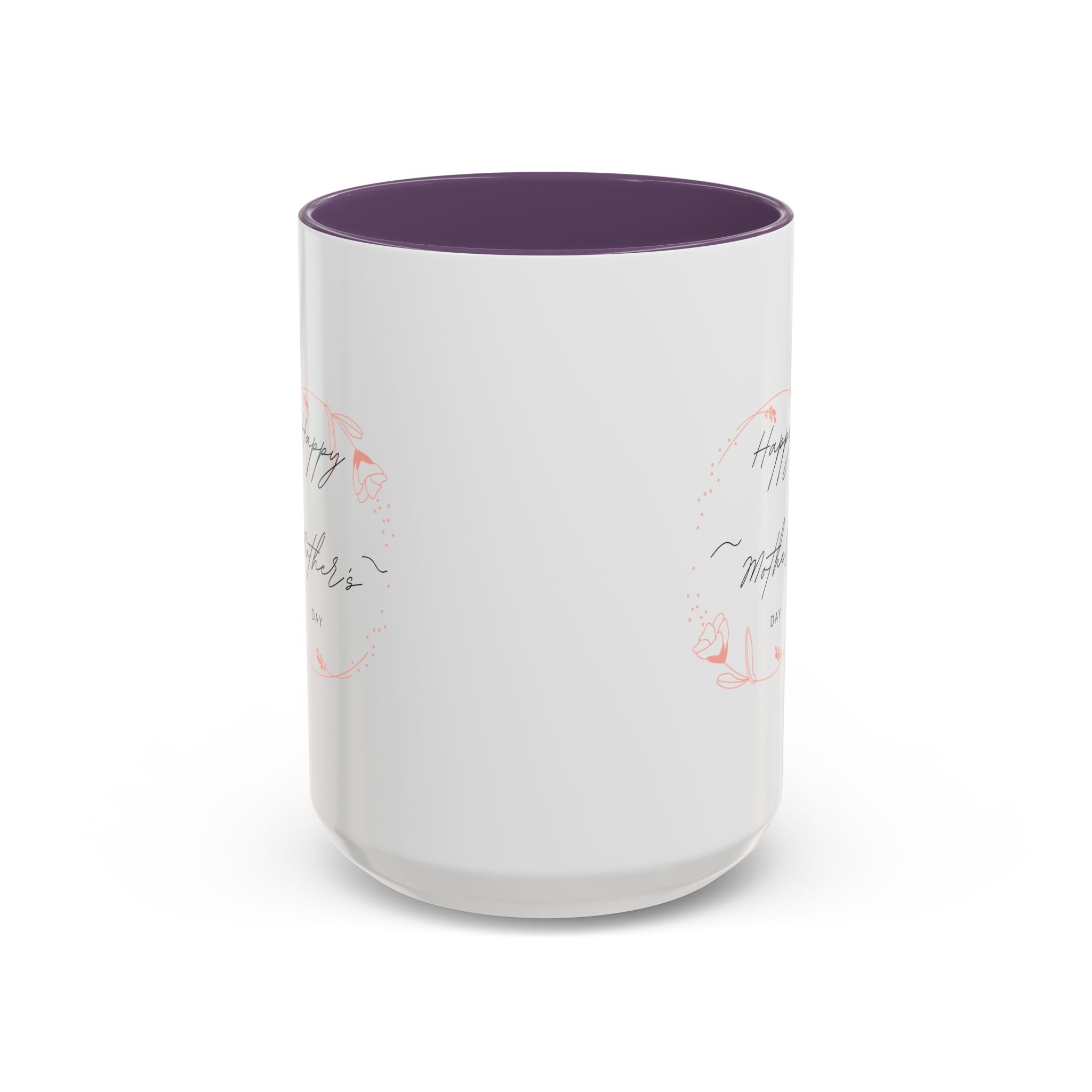 Happy Mom's Day Accent Coffee Mug  11oz & 15oz