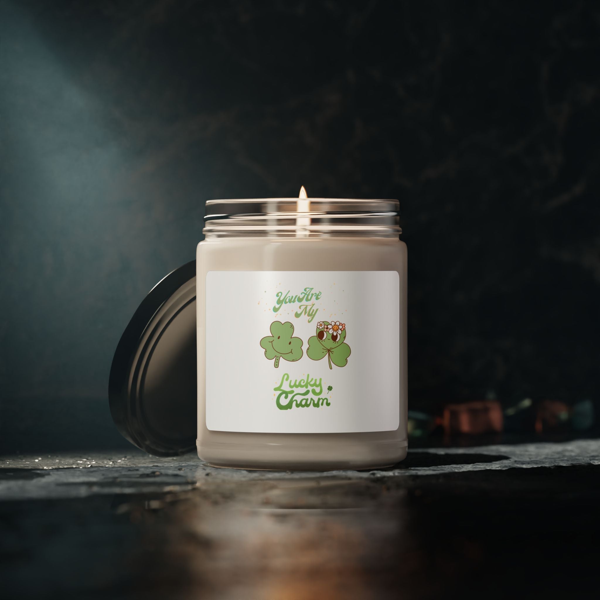 You’re My Lucky Charm Scented Soy Candle - 9oz - Perfect for St. Patrick's Day Decor