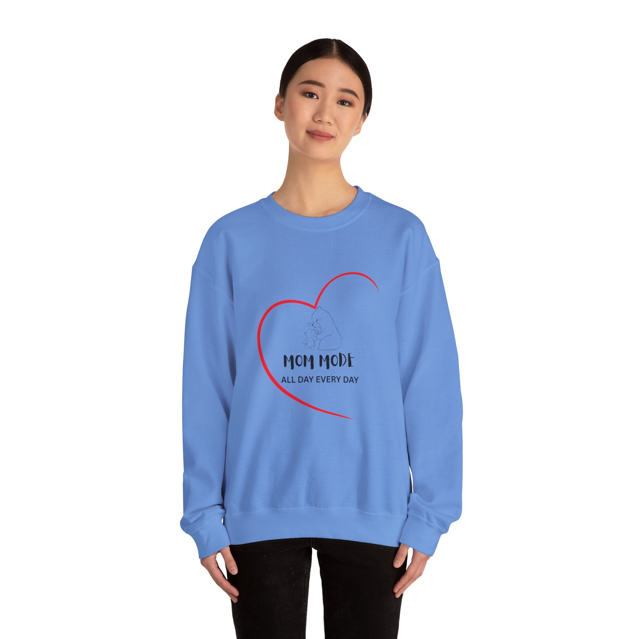 Mom Mode Crewneck Sweatshirt