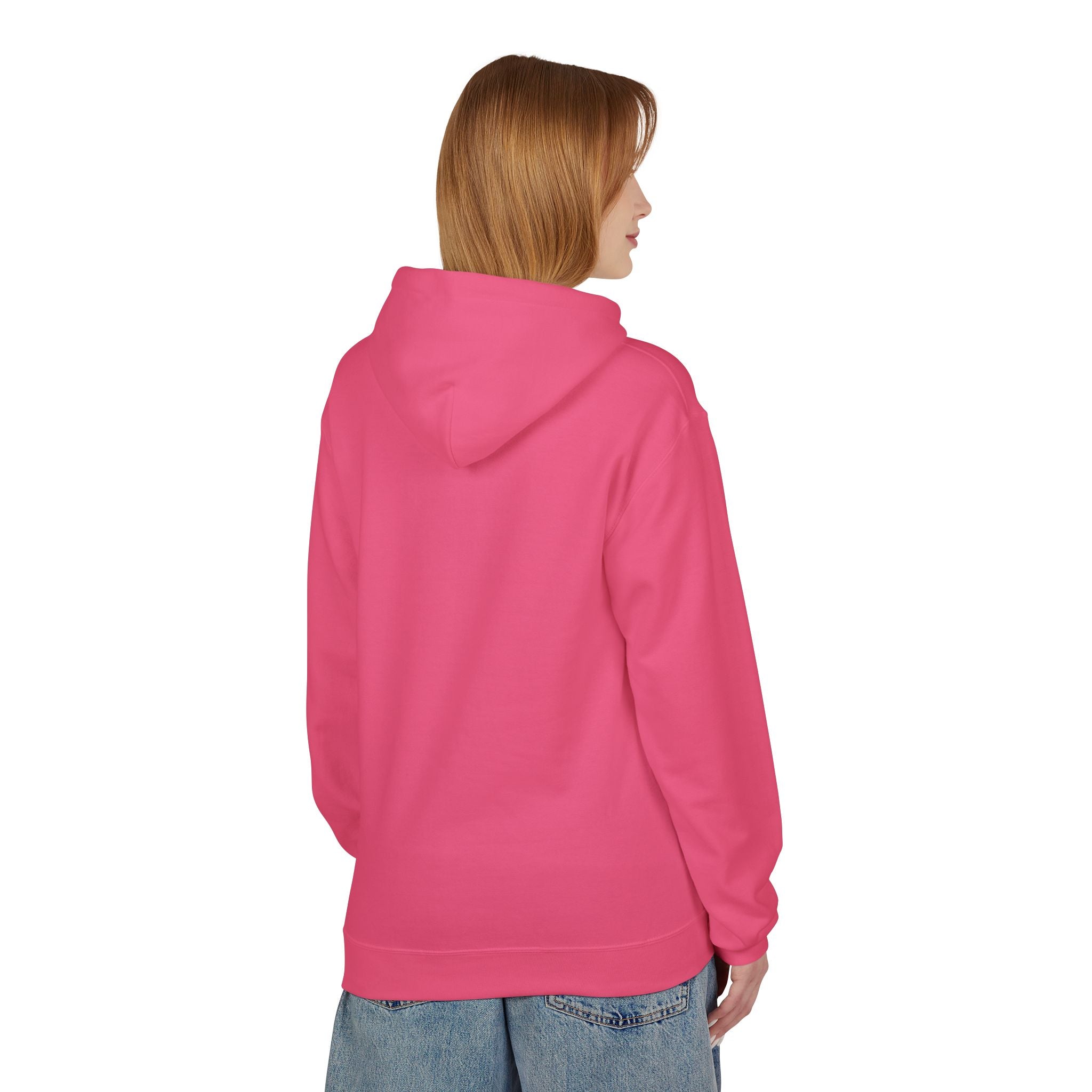 Santa Claus Loves Christmas Unisex Midweight Softstyle Fleece Hoodie