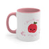 You Are The Apple Of My Eyes Accent Coffee Mug, 11oz