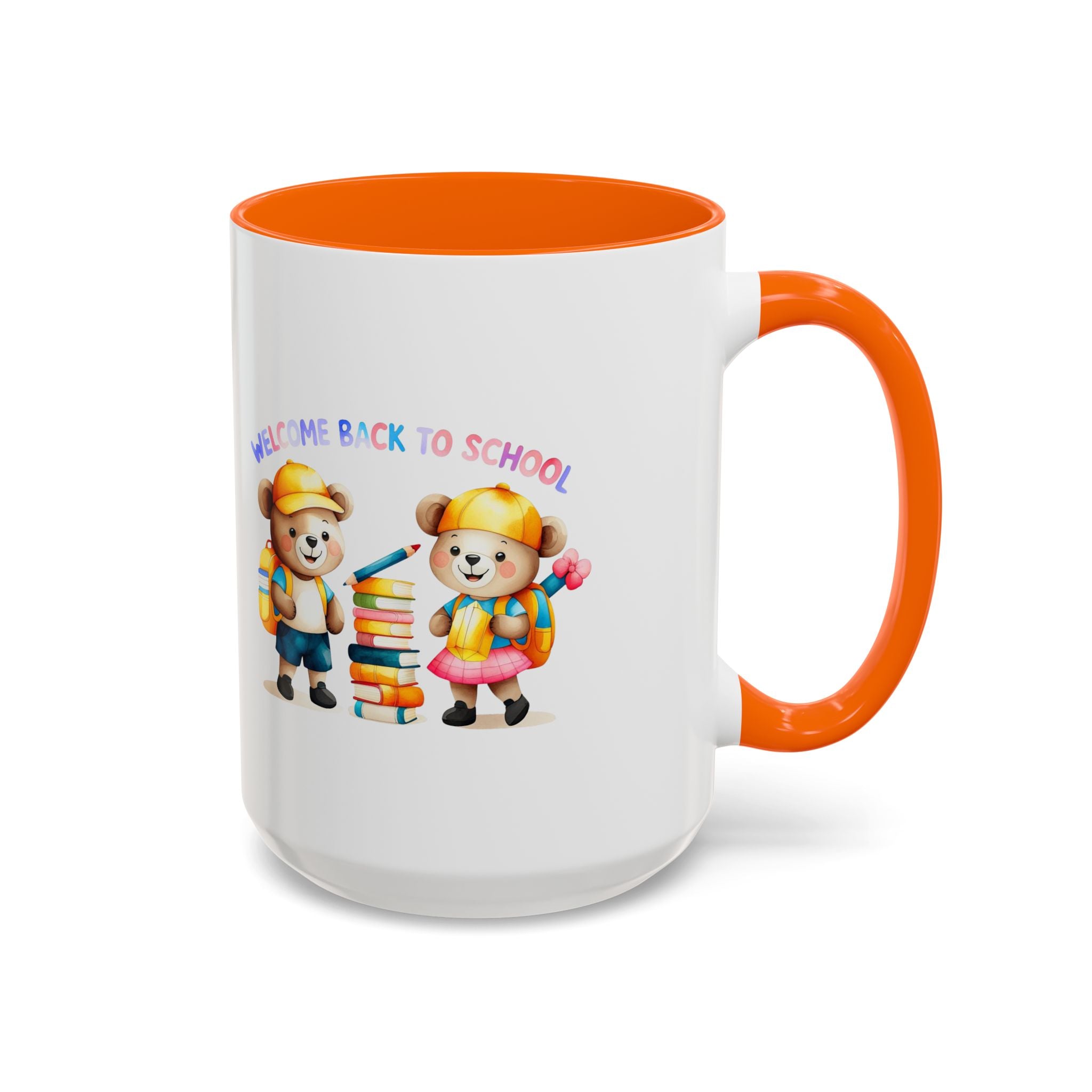 Welcome Back to School Bear Coffee Mug - 11oz, 15oz