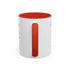 Little Miss April Fool's  Day Accent Coffee Mug - Fun & Whimsical 11oz/15oz