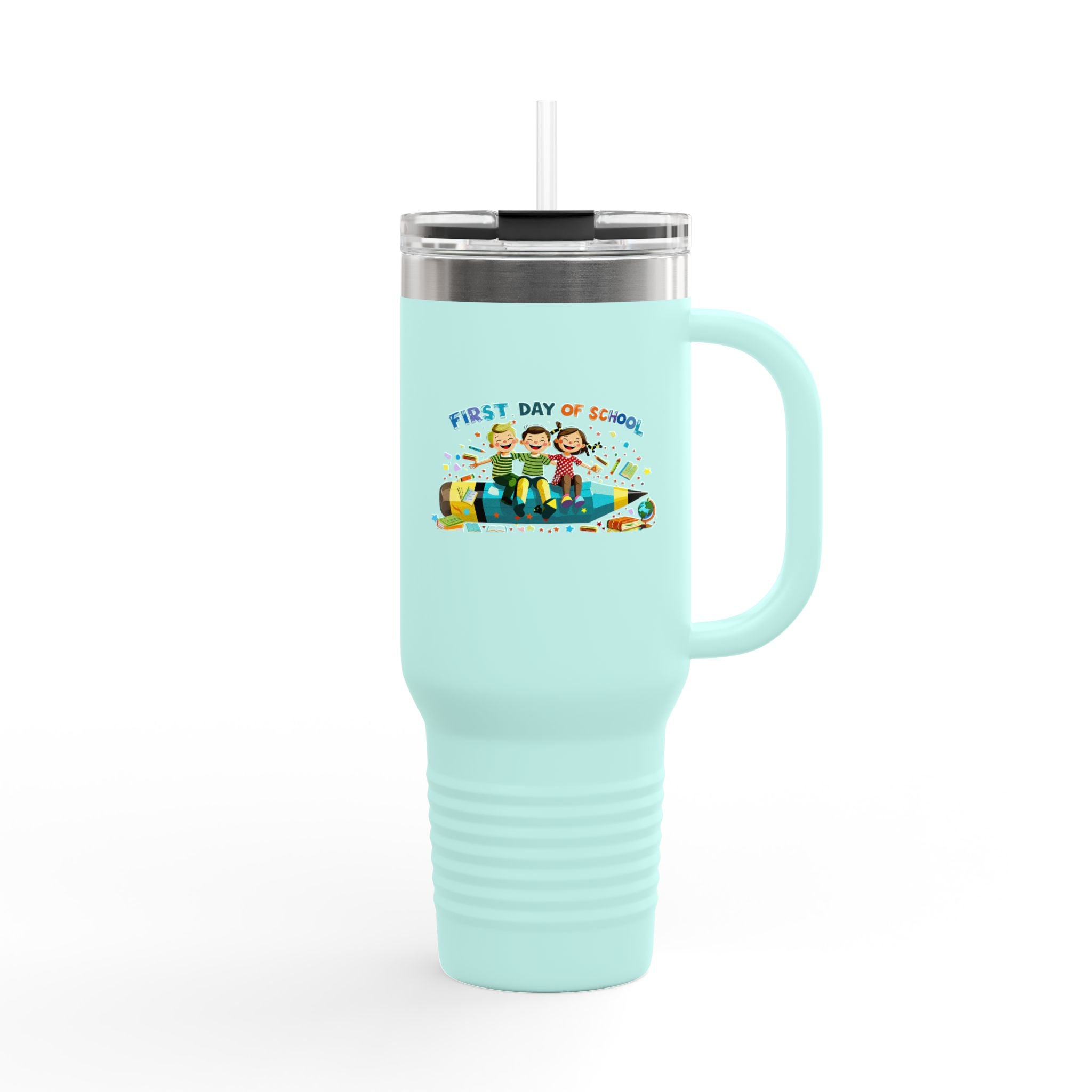 First Day of School Insulated Travel Mug for Students