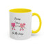 Lovers On The Loose Accent Coffee Mug (11, 15oz)