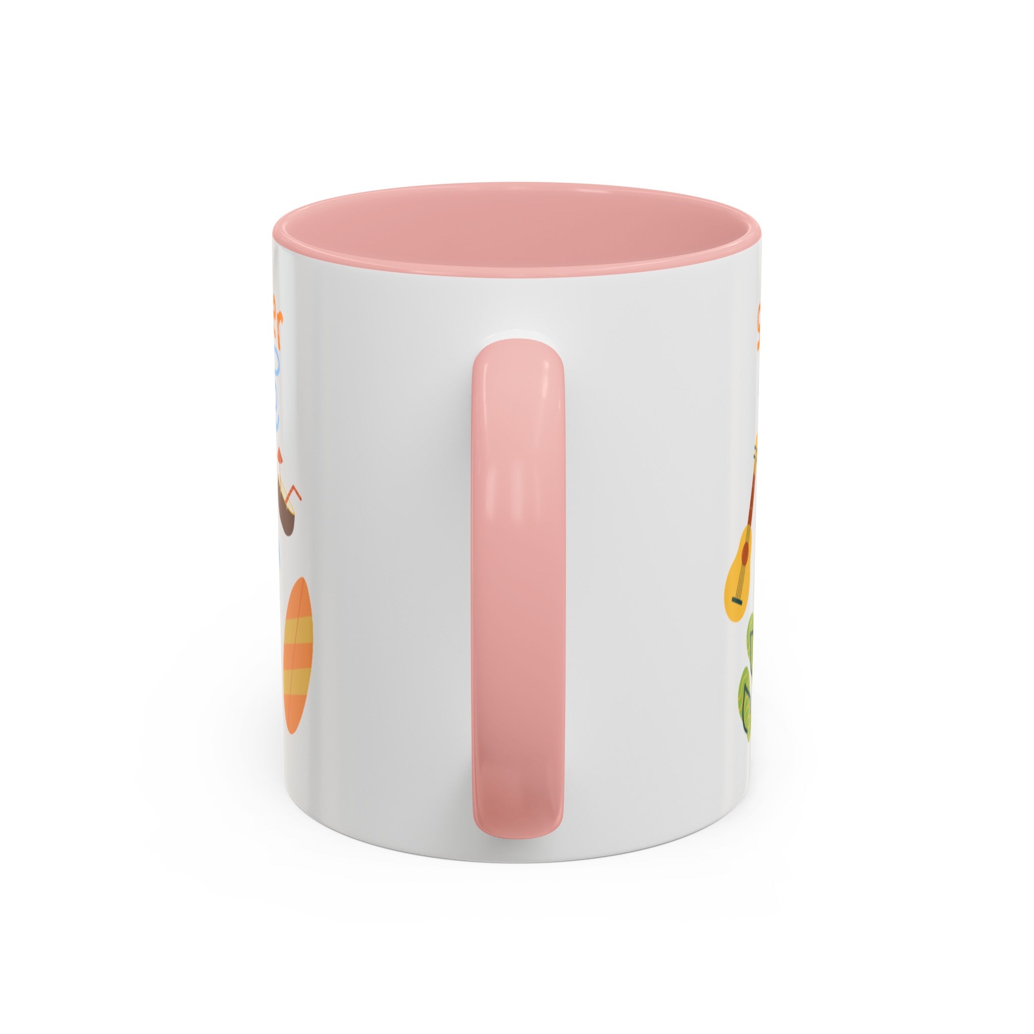 Summertime Fun Accent Coffee Mug (11, 15oz)